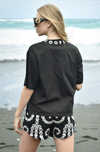 Cooper - A Mirror Party The Short Of It Short in Black