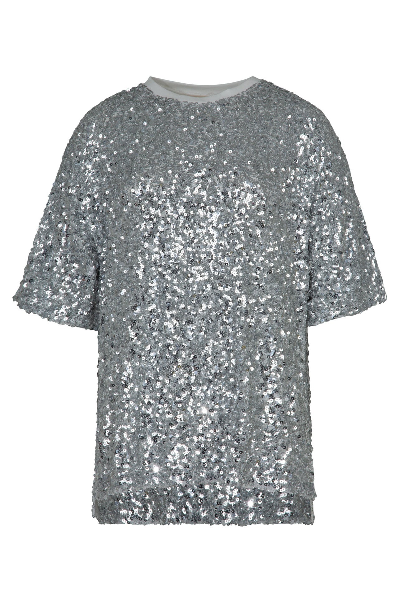 Cooper - The Twinkle Squad Shine Queens Top in Silver