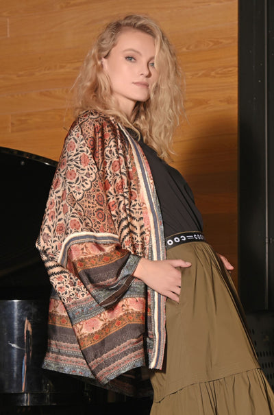 Cooper - Moroccan Moonlight Kimono Over Kimono