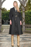 Coop - Drill Down Absolutely Trenched Coat in Black