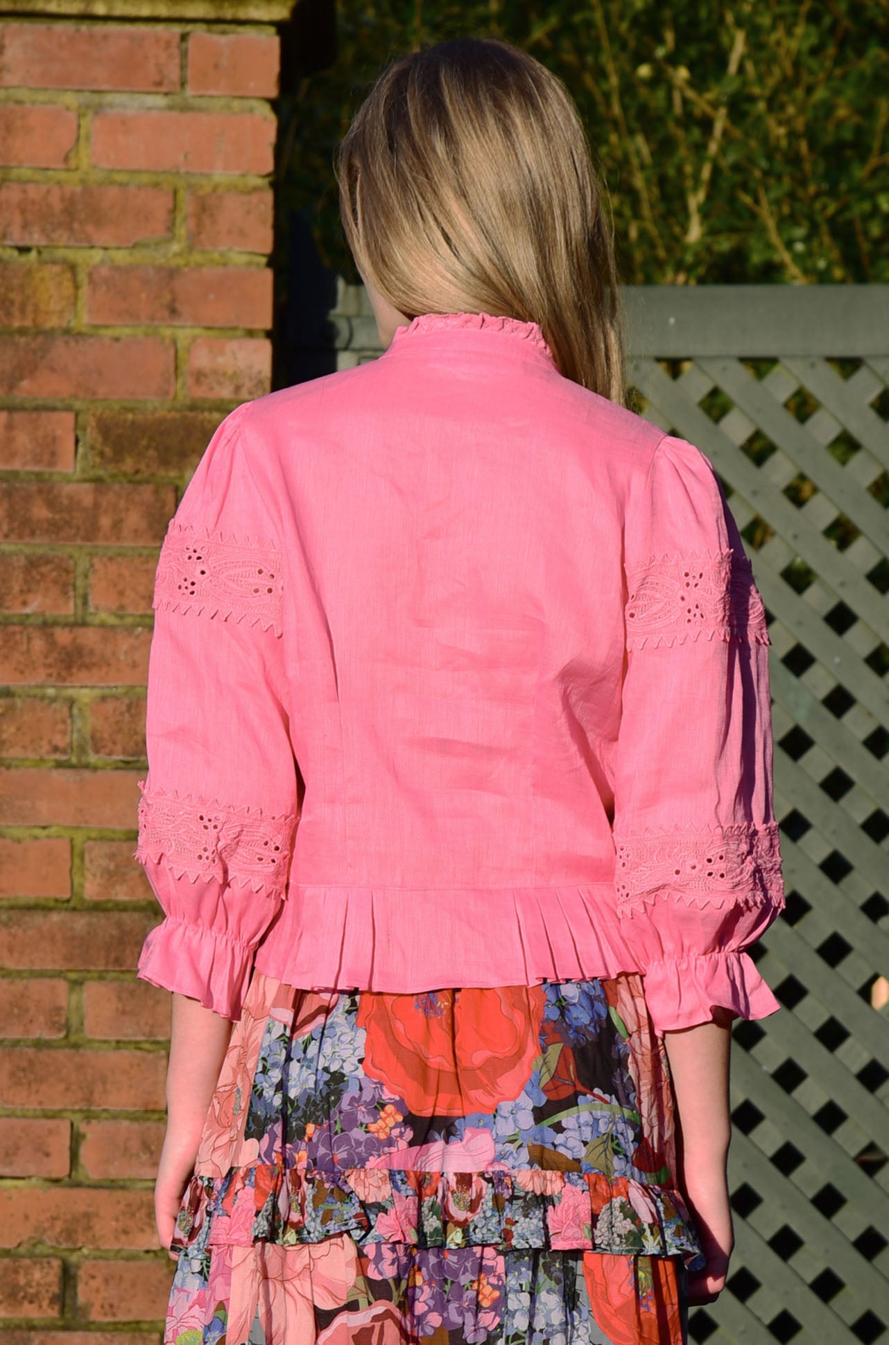 Coop - Lace Station Lace Age Blouse in Pink