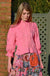 Coop - Lace Station Lace Age Blouse in Pink
