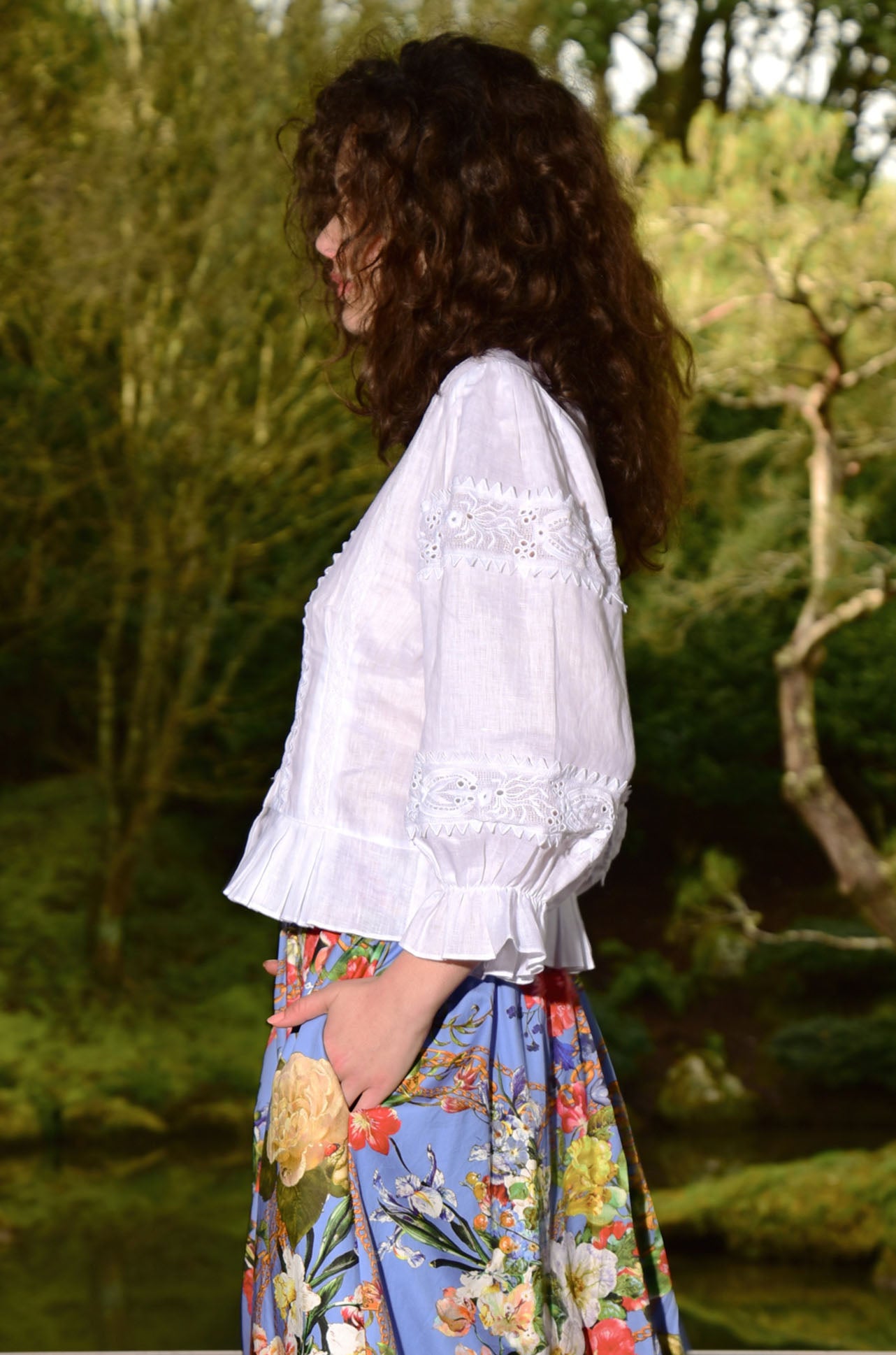 Coop - Lace Station Lace Age Blouse in White