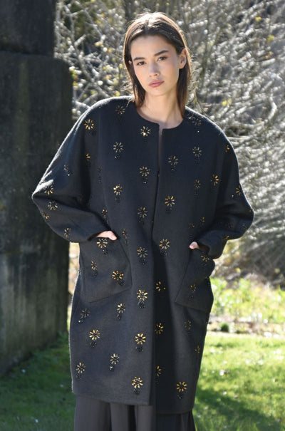 Coop - Coated In Glamour Bead It Coat