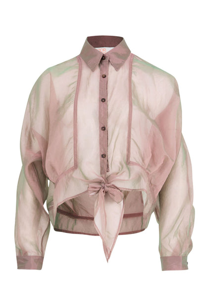 Coop - Organza Bonanza Tied and Tested Blouse