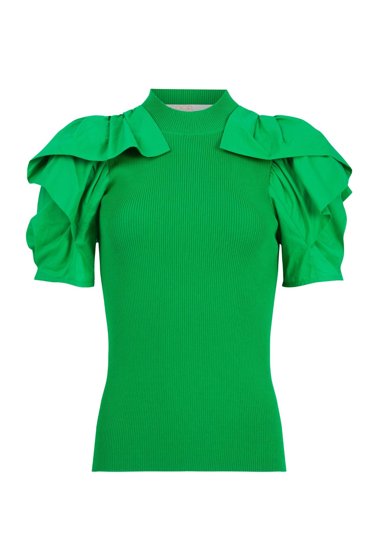 Coop - In The Fold Top Order Top in Green