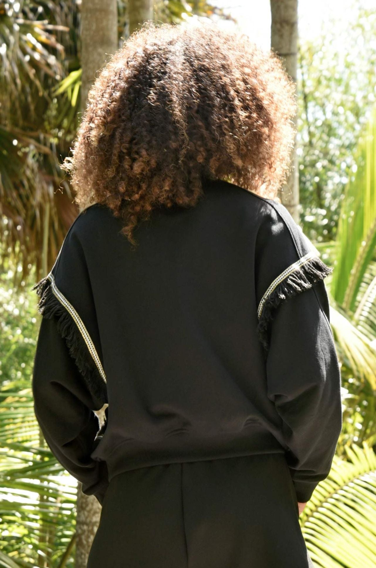 Coop - No Sweat Zip N Slide Sweatshirt in Black