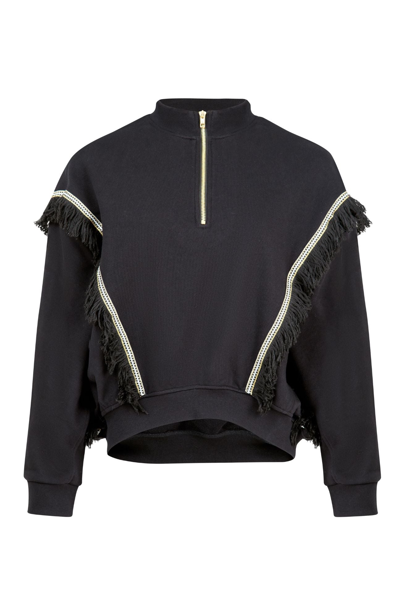 Coop - No Sweat Zip N Slide Sweatshirt in Black