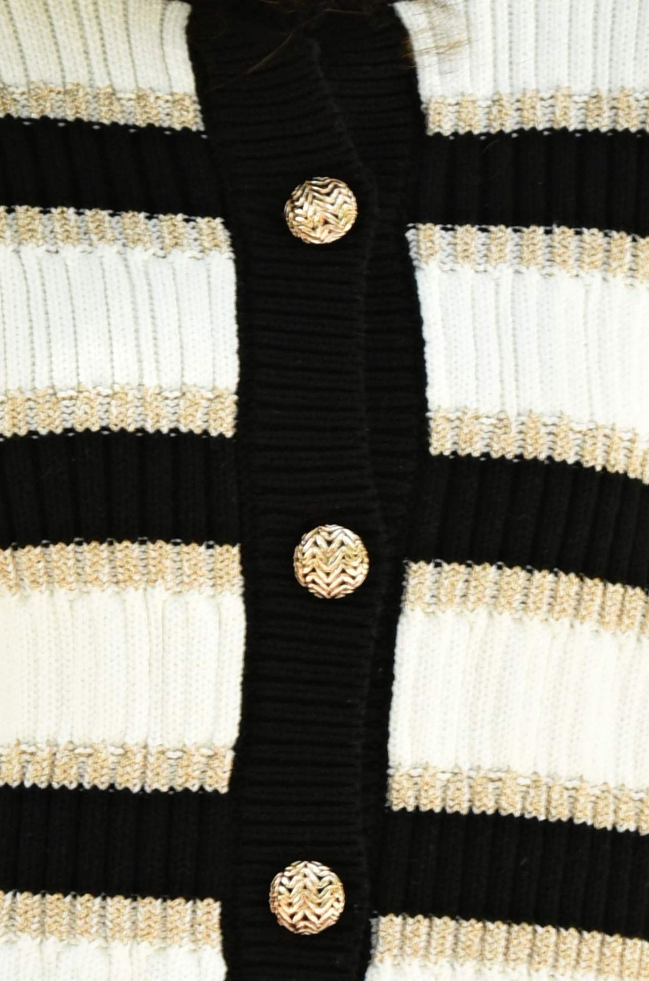 Coop - Stripe Dreams Going For Gold Cardigan