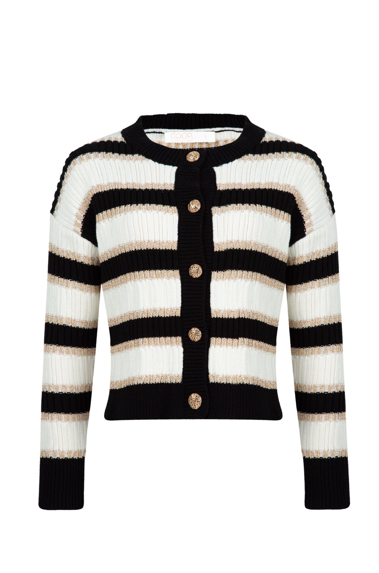 Coop - Stripe Dreams Going For Gold Cardigan