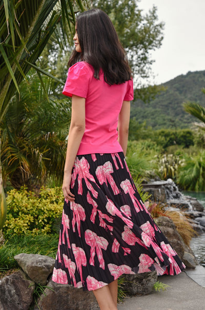 Coop - Bow-Hemian Crowd Pleater Skirt