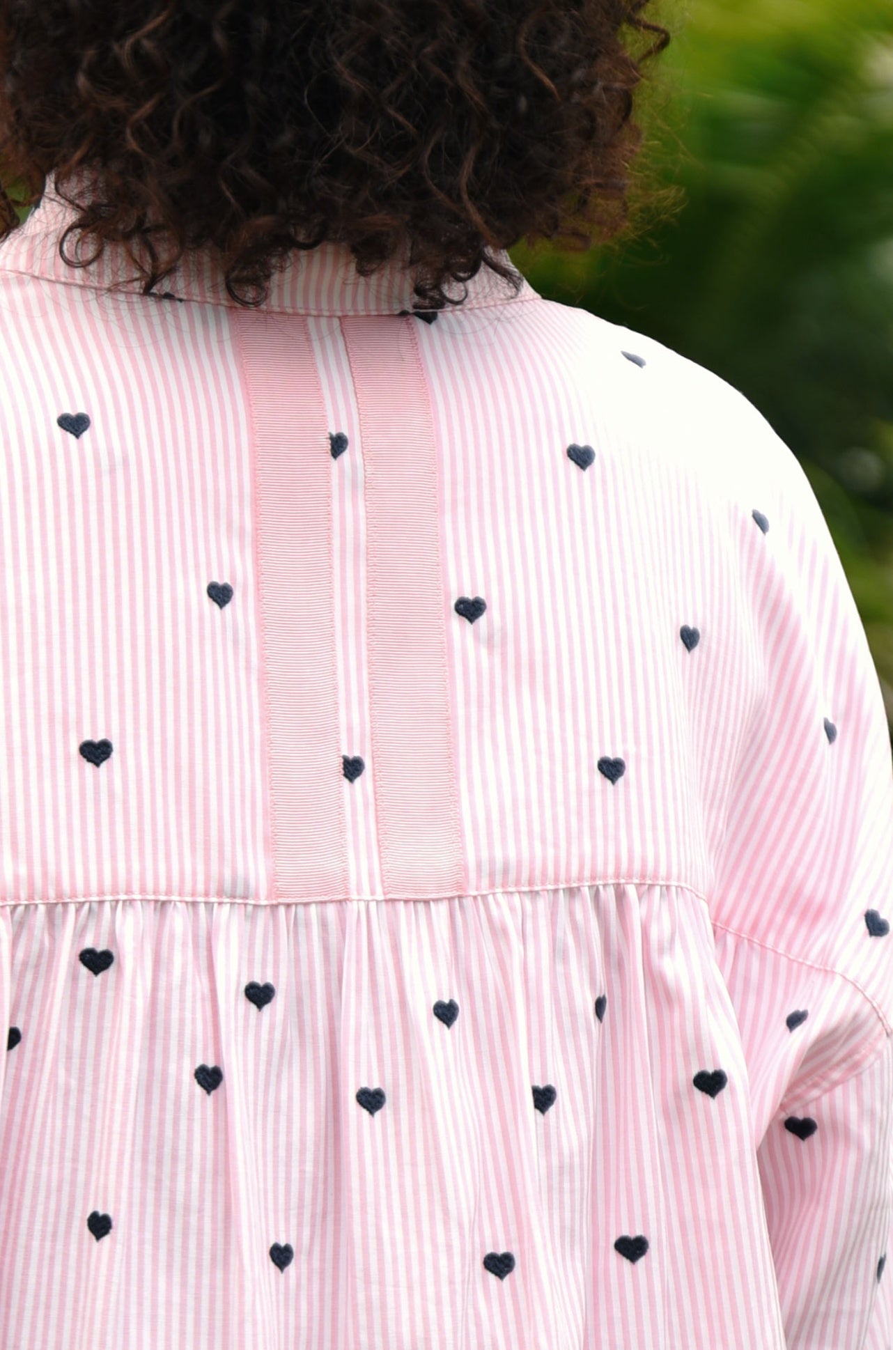 Coop - Love On The Line Heart Line Shirt in Pink
