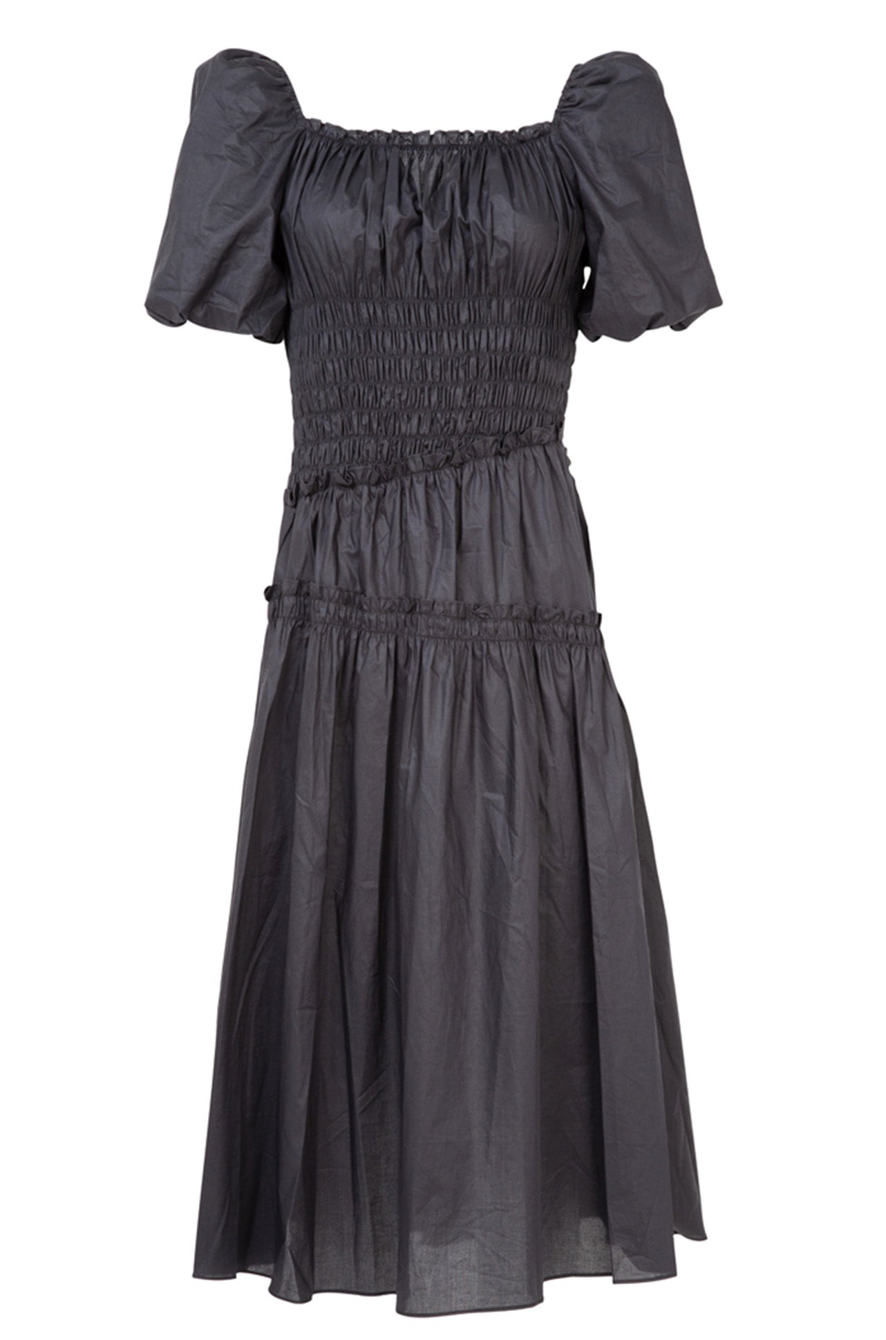 Coop - Crispy Dream Magic Angle Dress in Black