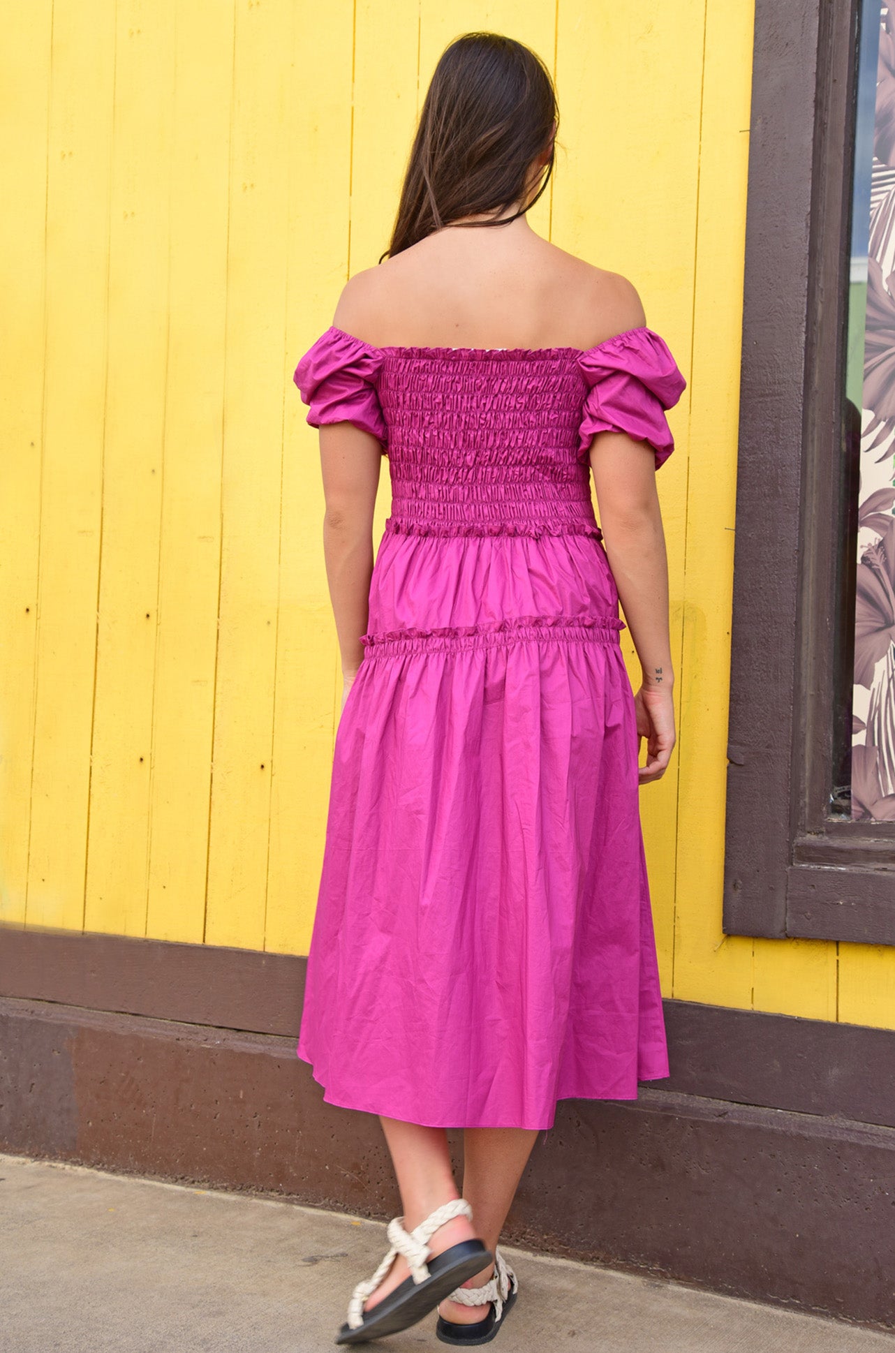 Coop - Crispy Dream Magic Angle Dress in Orchid