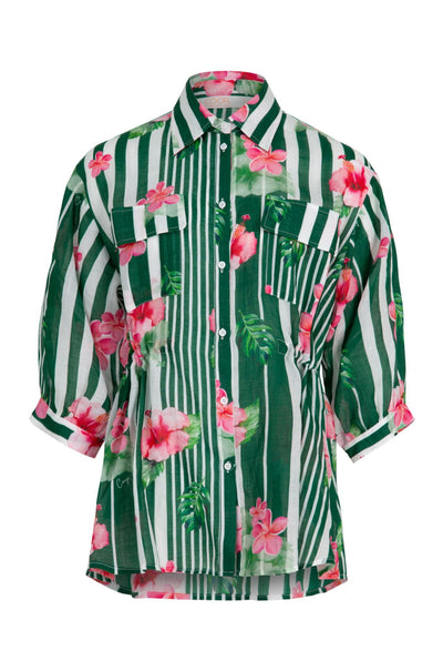 Coop - Hibis-Kiss Cinch On Shirt