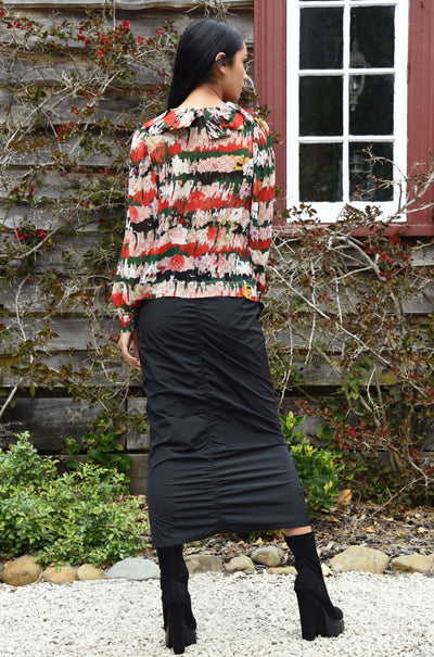 Coop - Ruching Around Zip It Up Skirt