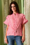 Coop - Candy Stripe Frill Got It Blouse
