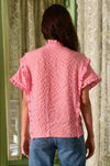 Coop - Candy Stripe Frill Got It Blouse