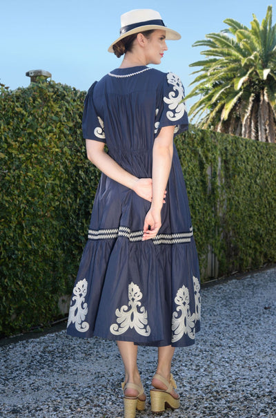 Curate - Navy In Love After You, My Tier Dress