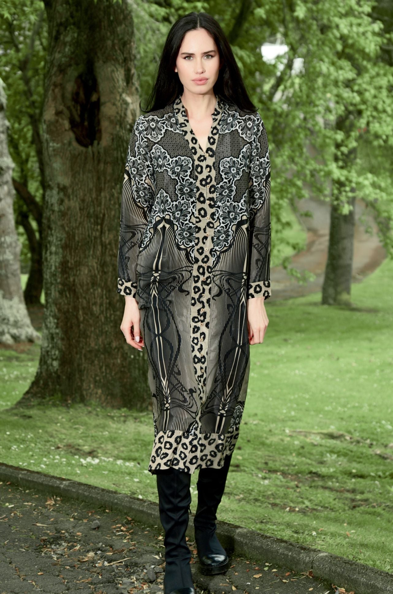 Curate - Livin La Vida Mocha Dont Waist My Tie Dress