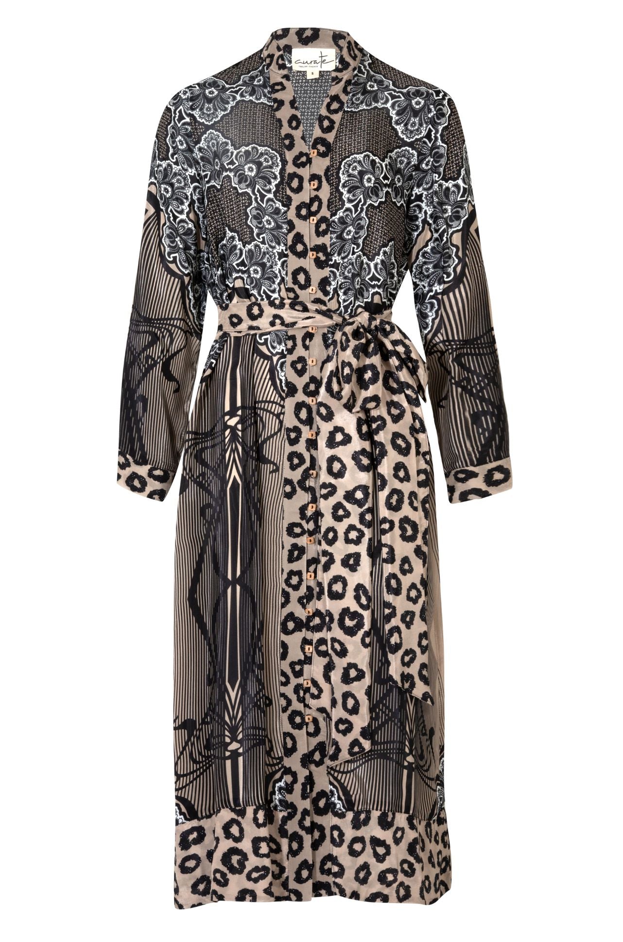 Curate - Livin La Vida Mocha Dont Waist My Tie Dress
