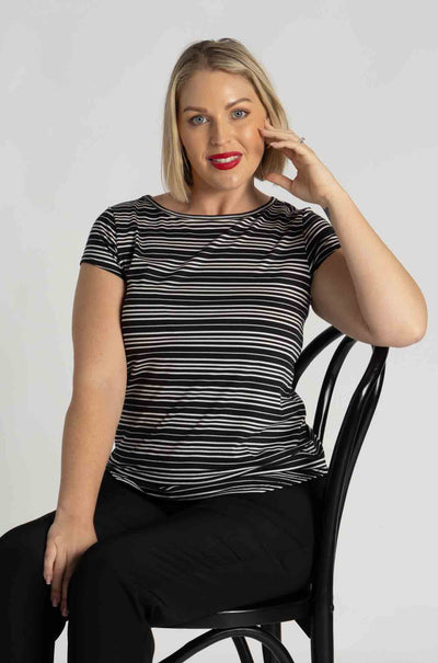 Mela Purdie - Cafe T in Nautica Fine Knit