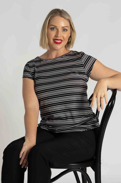 Mela Purdie - Cafe T in Nautica Fine Knit
