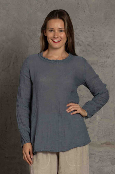 La Bottega Di Brunella - Camicia Promessa in Garzata