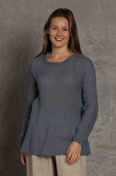 La Bottega Di Brunella - Camicia Promessa in Garzata