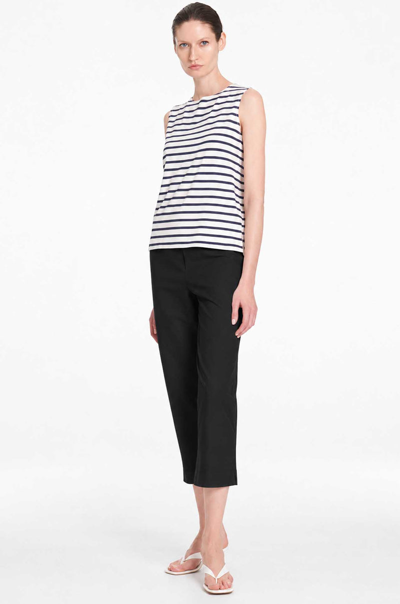 Mela Purdie - Capri Pant in Cotton Panama