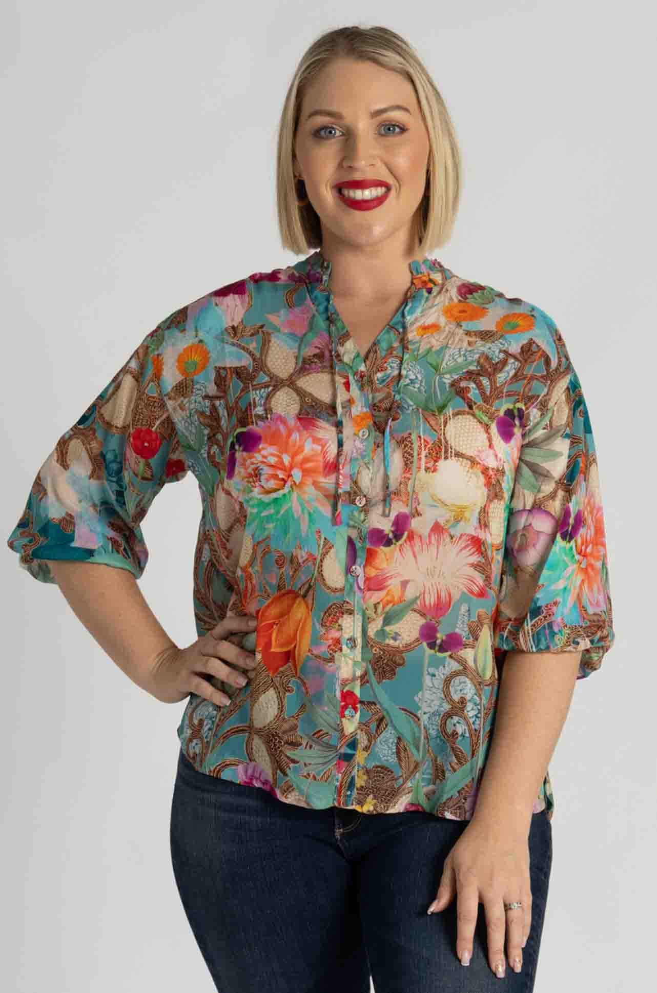Johnny Was Cathryn Blouse