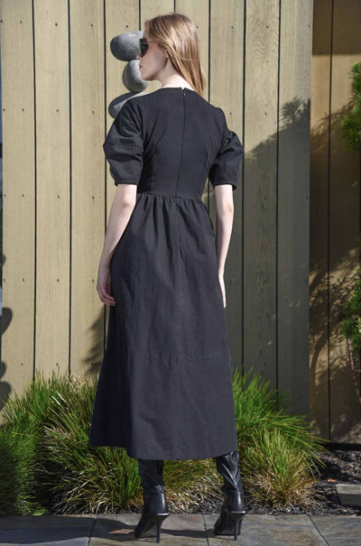 Trelise Cooper - Cotton Apple Caught In A Twist Dress in Black