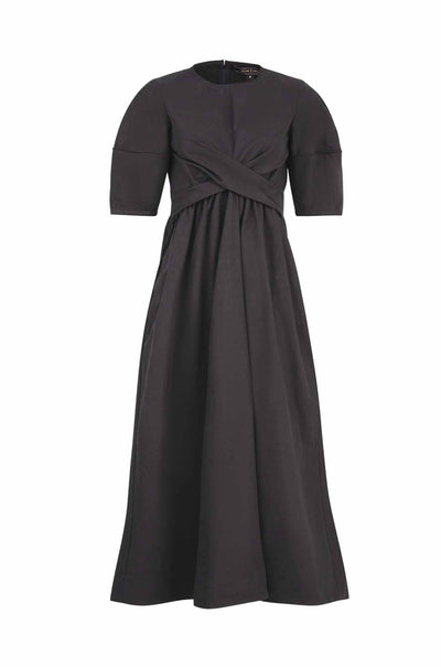 Trelise Cooper - Cotton Apple Caught In A Twist Dress in Black