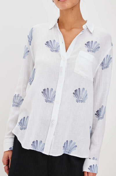Rails - Charli Shirt in Blue Seashells