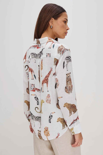 Rails - Charli Shirt in Jungle Animals