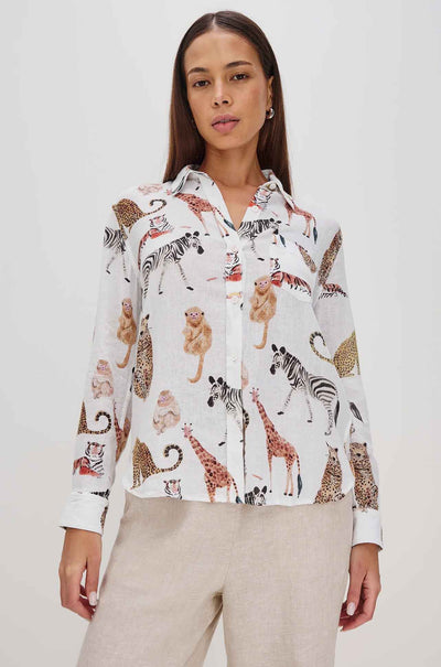 Rails - Charli Shirt in Jungle Animals