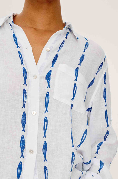 Rails - Charli LS Button Down in Sardines
