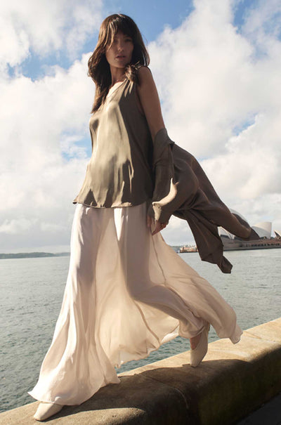 Signature Mela Purdie - Charmeuse Shirt in Charmeuse
