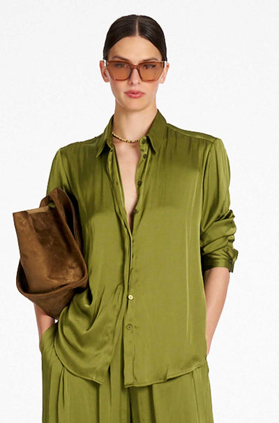 Signature Mela Purdie - Charmeuse Shirt in Charmeuse