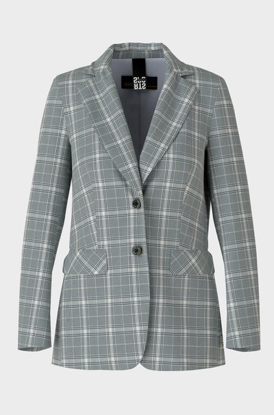 Marc Cain - Plaid Print Blazer