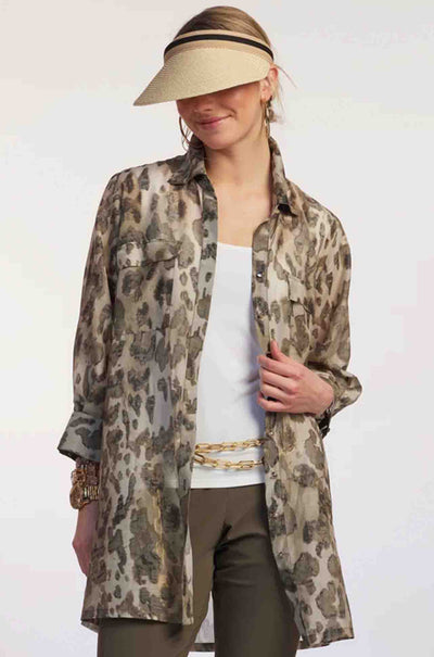Paula Ryan - Cheetah Overshirt