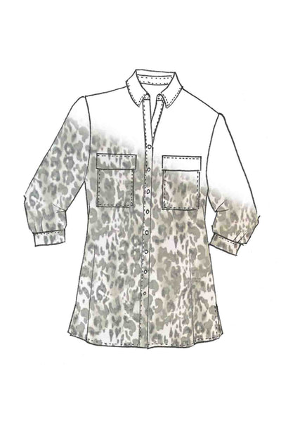 Paula Ryan - Cheetah Overshirt