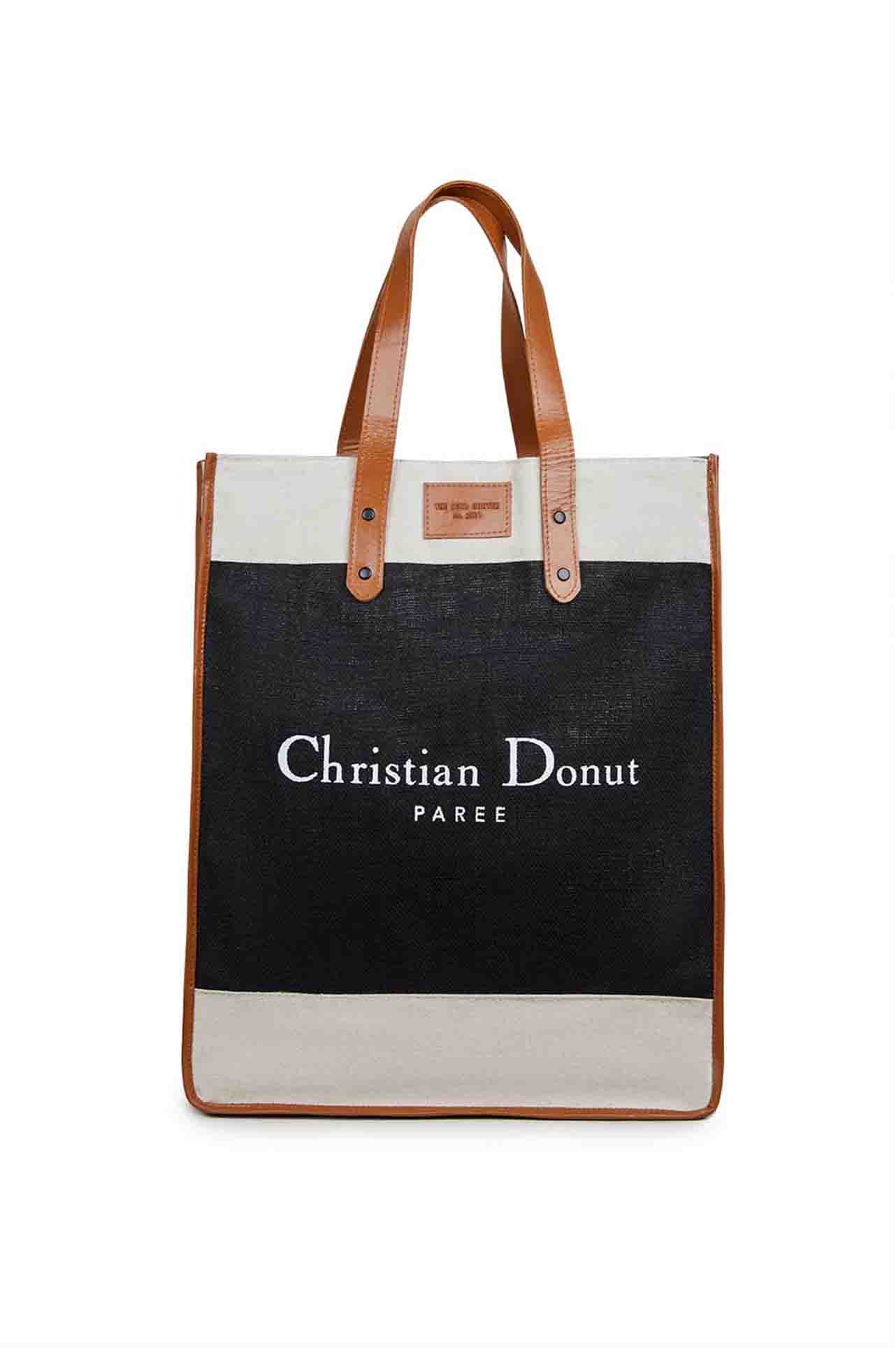 The Cool Hunter Market Bags - Christian Donut Tan Market Bag