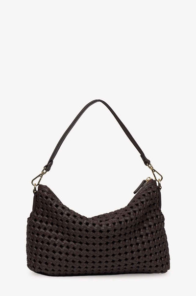 Saben - Claudia Shoulder Bag in Cacao Braid