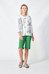 Verge - Cloud Top in Apple Print