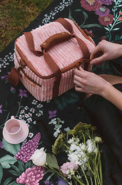 Wandering Folk - Cord Cooler Bag Mini in Orchid