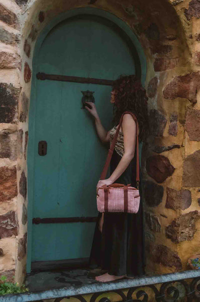 Wandering Folk - Cord Cooler Bag Mini in Orchid