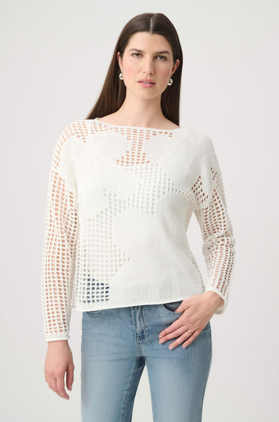 Joseph Ribkoff - Cotton Floral Sweater
