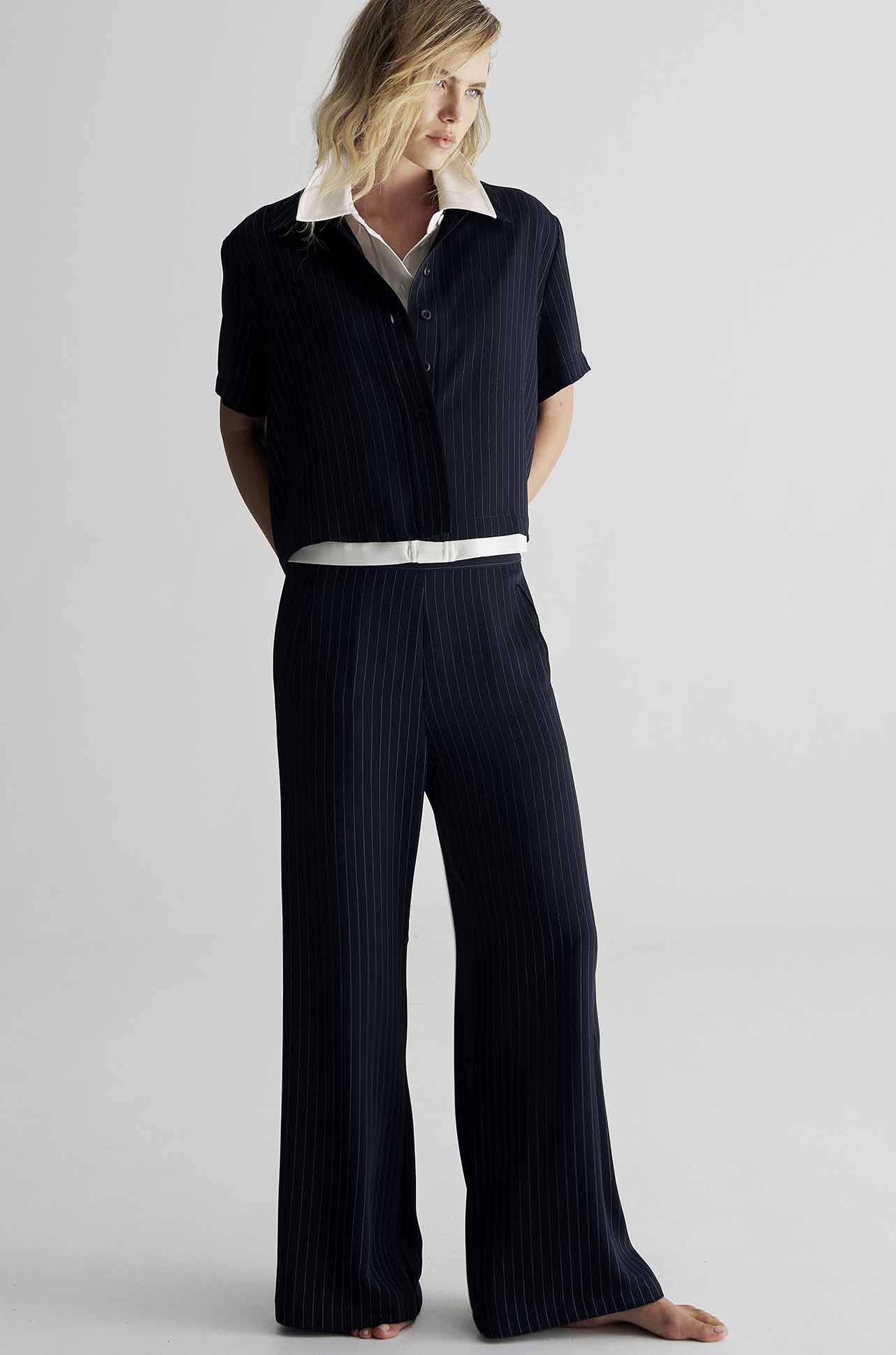 Mela Purdie - Suit Pant in Suit Stripe