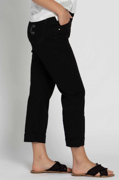 Elisa Cavaletti - Cropped Cuff Pant